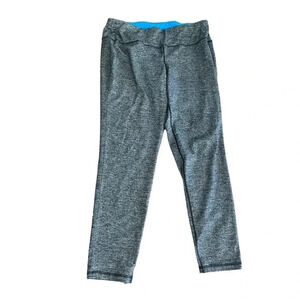 LIVI Active Women's Gray Elastic Waist Ankle Legging Size 18/20